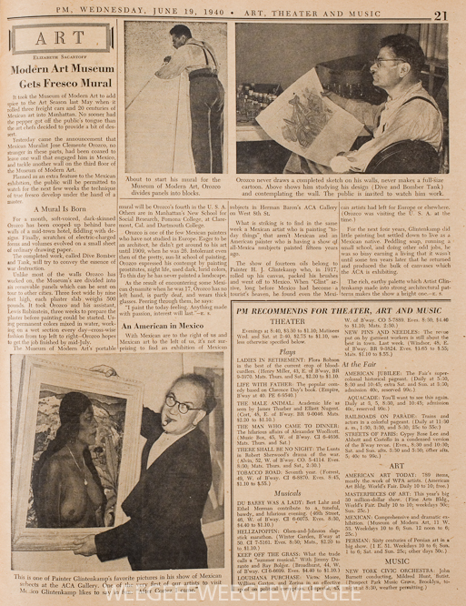 PM Daily, newspaper, 1940