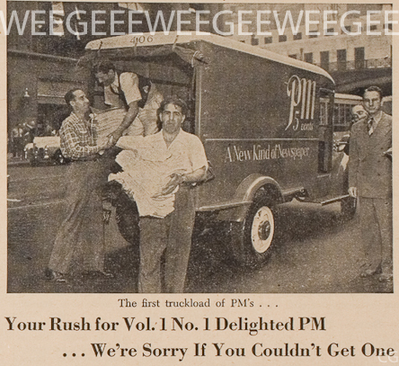 PM Daily, newspaper, 1940